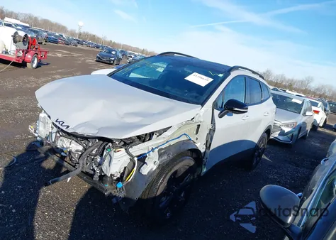 2025 Kia Sportage X-Line из США, поврежденный, VIN 5XYK6CDF1SG238783